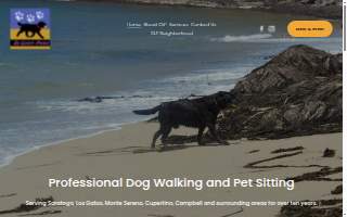 Go Lucky Paws website