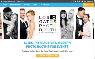 Los Gatos Photo Booth of Saratoga website