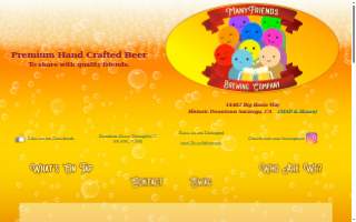 ManyFriends Brewing Company website