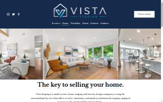 Vista Staging: Home Staging Services of Saratoga website