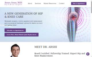 Armin Arshi, MD website