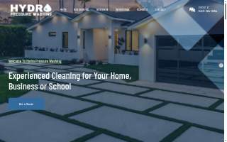 Hydro Pressure Washing website