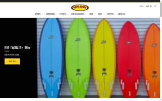 Inflight Surf Shop website