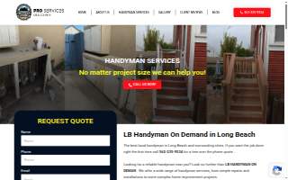 LB HANDYMAN ON DEMAND of Seal Beach website