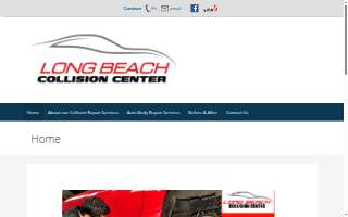 Long Beach Collision Center of Seal Beach website