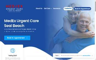 MedEx Urgent Care website