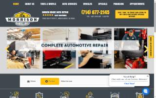 Morrison Tire Inc. of Seal Beach website