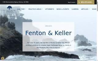 Fenton & Keller website