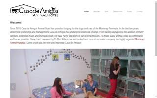 Casa De Amigos Animal Hotel website