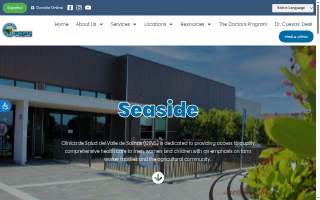 Clinica de Salud del Valle de Salinas- Seaside website