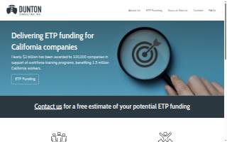 Dunton Consulting, Inc. website
