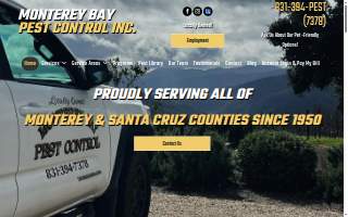 Monterey Bay Pest Control Inc. of Seaside website