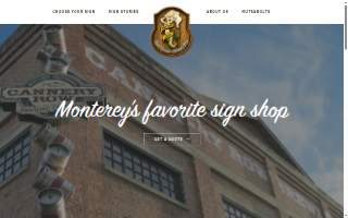 Monterey Signs website