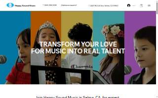 Happy Sound Music website