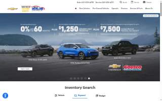 Richland Chevrolet website