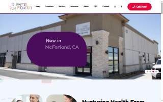 Shafter Pediatrics website