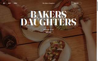 The Baker's Daughters website
