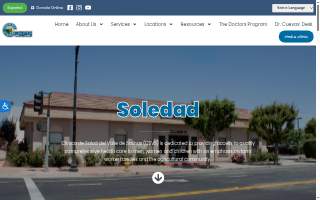 Clinica de Salud del Valle de Salinas - Soledad website