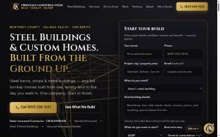 Friesian construction website