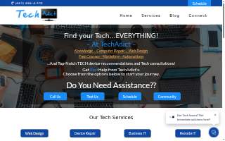TechAdict of Soledad website