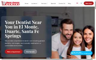 Brite Choice Dental El Monte - Cosmetic, Dental Implant & Family Dentistry website