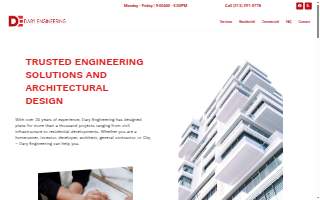 Dary Engineering website