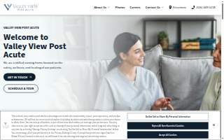Valley View Post Acute of South El Monte website