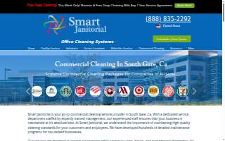 Commercial Cleaning website