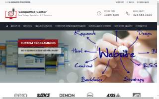 CompuWeb Center website