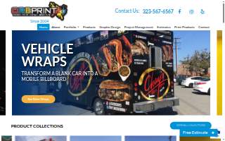 ORB Print website