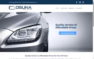 Osuna Auto Glass of South Gate website