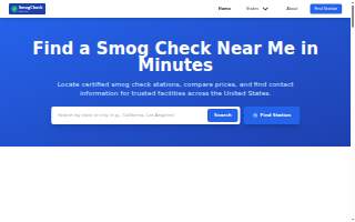 Smog Check website