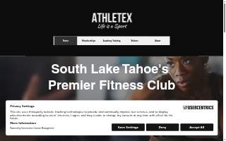 Athletex Life & Sport Club website