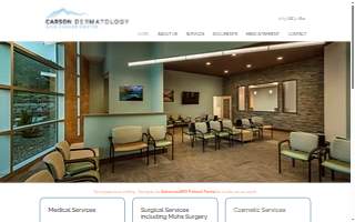 Carson Dermatology website