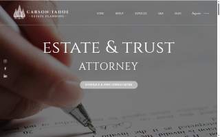 Carson Tahoe Estate Planning website