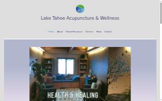 Lake Tahoe Acupuncture & Wellness website