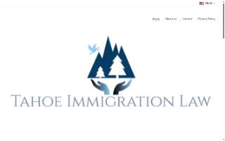 Tahoe Immigration Law website