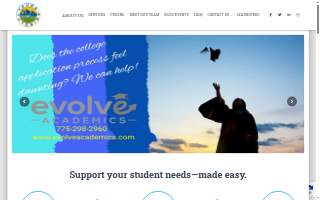 Tahoe Tutoring of Spanish Springs website