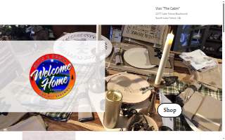 Welcome Home Shoppe Gifts And Decor website