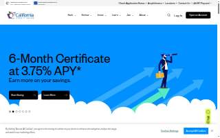 California Credit Union of South Pasadena website