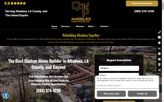 CAP Angeles Construction Inc website