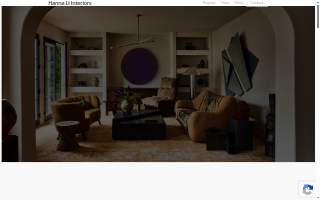 Hanna Li Interiors website