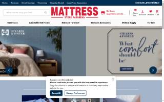 Mattress Store Pasadena of South Pasadena website