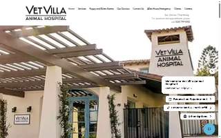 Vet Villa Animal Hospital of South Pasadena website