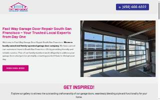 Fast Way Garage Door Repair South San Francisco website