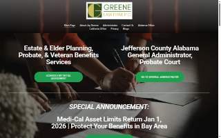 Greene Law Firm, P.C. (formerly Greene Estate, Probate, and Elder Law Firm) of South San Francisco website