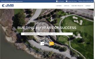 JMB Construction website