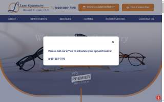 Lum Optometry of South San Francisco website