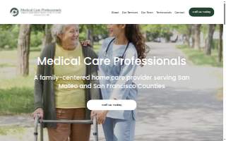 Medical Care Professionals website