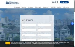 Mortgage Connection website